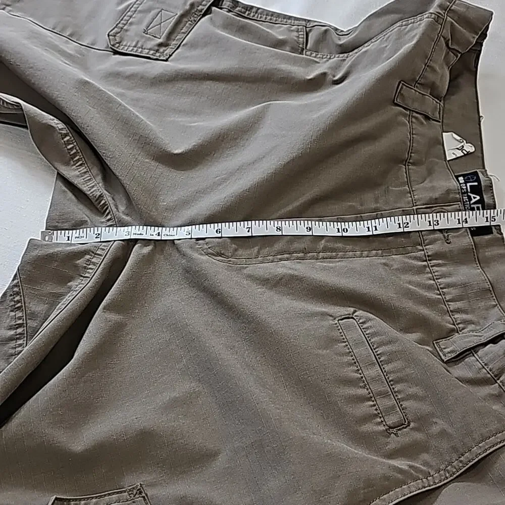 Men Sz 38 X 30 Kacki Urban OPS Tactical Rip Stop Cargo Utility LAPG Pants